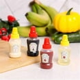 thumbnail image 2 of Mini Ketchup Bottles for Bento Box Accessories, Mini Condiment Bottles Plastic Bottles Containers Em, 2 of 5