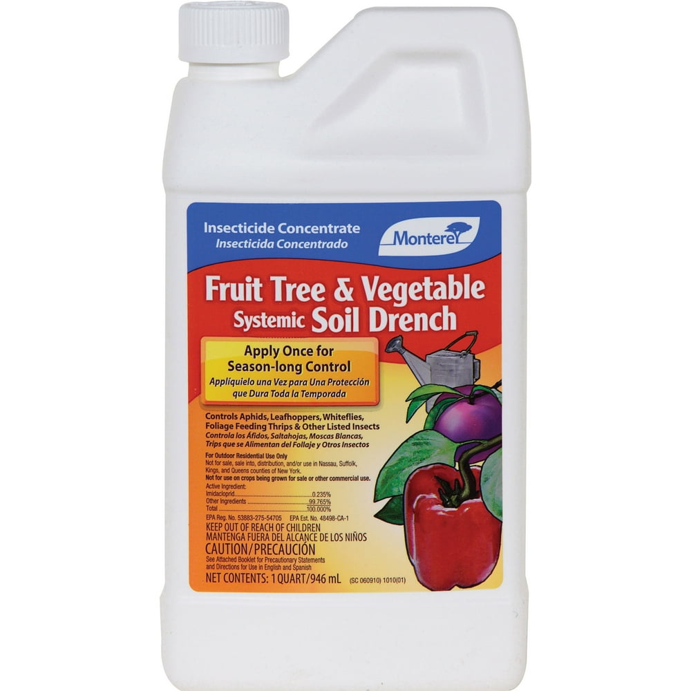 FRUIT TREE & VEGETABLE SYSTEMIC SOIL DRENCH CONC