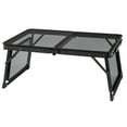 thumbnail image 2 of 3ft Portable Folding Picnic Table with Wing Panels - Lightweight Aluminum Alloy Camping Table for Outdoor, BBQ, Tailgating & Patio (Black), 2 of 11