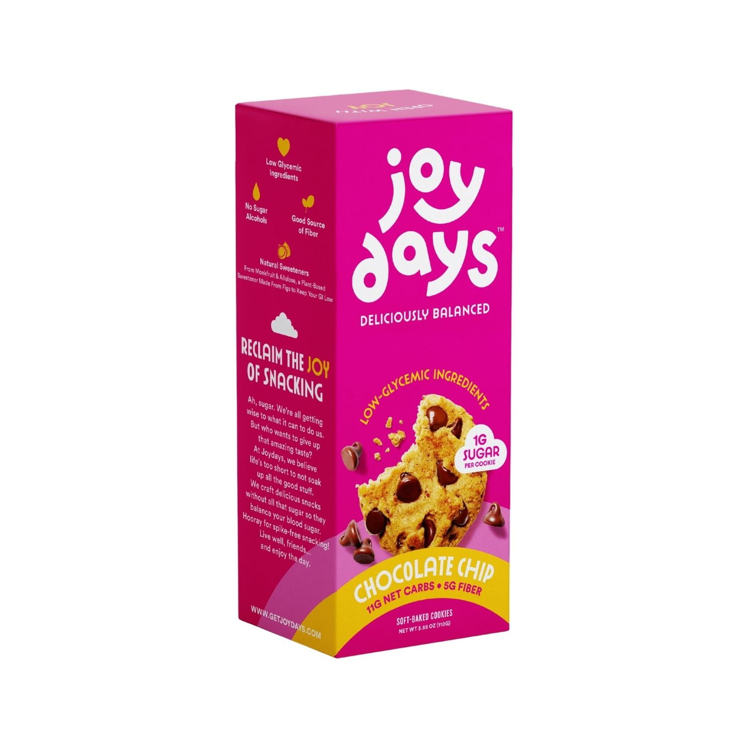 (3 pack) Joydays Chocolate Chip Cookies 10 Count Box