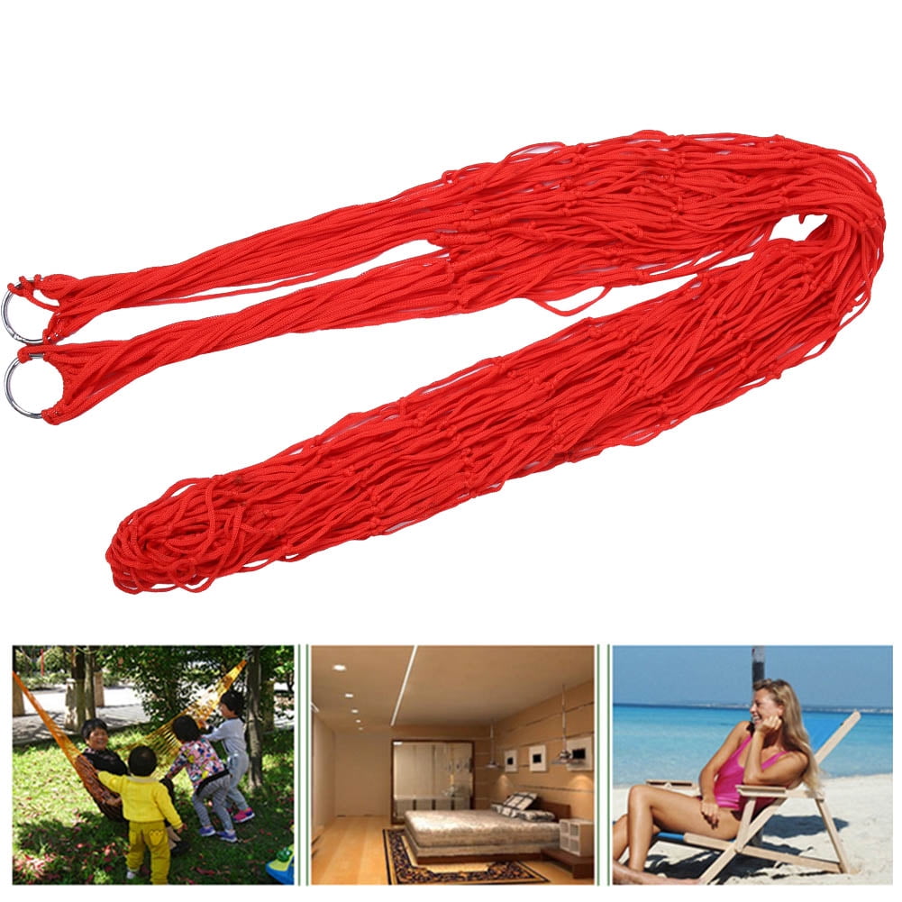Hamac en maille, hamac extérieur en maille de nylon, hamac de camping