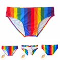 thumbnail image 6 of Mens Swimwear Underwear Thong Swim Shorts Trunks Briefs Bikini Swimming Boxers, 6 of 8