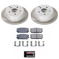 thumbnail image 2 of PowerStop Rear Semi-Coated Rotor and Low-Dust Ceramic Brake Pad Kit SC5558, 2 of 3