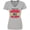 Athletic Heather, variant on Inktastic That's My Awesome Niece Out There with Softballs Women's V-Neck T-Shirt