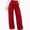 Red, variant on Afuyipoi Women’s Teacher Pants High-Waisted Wide Leg Trousers Khaki M