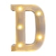 thumbnail image 1 of Xihbxyly Lámpara con Letras Led Decorativas, Luz Nocturna Tipo Marquesina, Decoración Versátil para El Hogar, Celebraciones de Cumpleaños y Bodas, Ambiente Romántico, Fácil de Usar con Pilas., 1 of 7