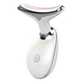 thumbnail image 1 of stanreset Neck Massager Heating Vibration Massaging Tool Neck Skin Care USB Massager with 3 Light Colors, White, 1 of 8