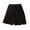 Black, variant on Fsqjgq Womens Shorts Stretch Women Plus Size Shorts Women's Loose Fitting Thin Belt Elastic Waist with Cotton Linen Broad Leg Casual Shorts Black M