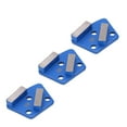 thumbnail image 3 of piezas de zapatos de pulido de diamante trapezoidal piso de concreto corte agresivo 2 dientes largos azul 120 #, 3 of 9