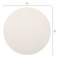 thumbnail image 6 of Placemats Set of 6 Leather Placemats for Kitchen Dining Table Placemats Wipeable Table Mat White 13x13inch, 6 of 6