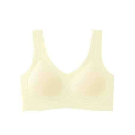Latex No Steel Rings Nursing Bra Jelly Soft Support Seamless Comfortable Sports Underwear for Women