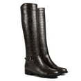 thumbnail image 3 of Ferwind Women's Riding Boots Textured Upper Low Heels Adult Brown  7, 3 of 5