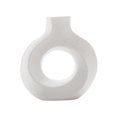 thumbnail image 2 of simhoa Ceramic Vase Modern Home Decor, Round Matte Flower Vases Minimalist Nordic S, 2 of 8
