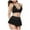 Black, variant on All Lingerie Set For Women Lingerie Women Set With Robe Womens Negligee Vslarge Bustierforpush Up Plus Sizesexy Mini Dress Sexysleep Clothes Mesh Top Short Sleeves Sexy Bodysuit Bustier Fish Net Stock