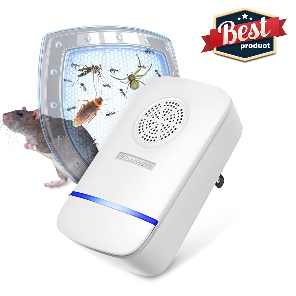 AC90~220V Ultrasonic Mouse Repeller Fit Indoor Rat Rodent Pest Animal Deterrent 