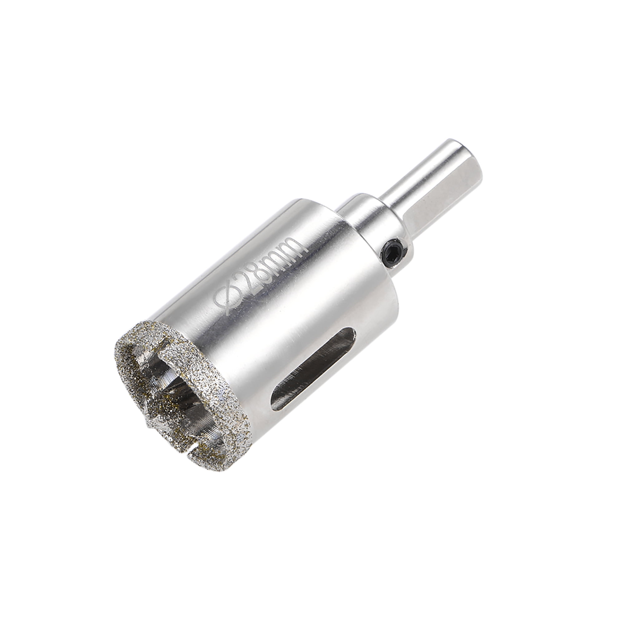 Diamond Drill Bit 28mm Glass Hole Saws Core Drill Bit with Center Pilot Bit for Glass Ceramics