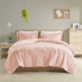 thumbnail image 4 of Shaggy Comforter Set Twin/Twin XL - Long Fur Comforter - Plush Solid Reverse - Modern Bedroom Decor - Soft Cozy Bedding, 4 of 4