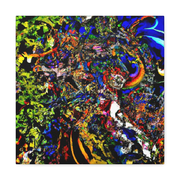 Regal Grandeur Graces - Canvas