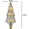thumbnail image 3 of 2 Pack Firework Light Bulb, 3W Retro Starry Light Bulb E27 Base Vintage Edison Dimmable LED Light Bulb Fairy Firework Decorative Light Bulb LED Light Bulbs, 3 of 8