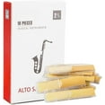 thumbnail image 1 of French Cut 2.5 Strength Alto Saxophone Reeds, 10 Pack - Medium Hardness, Individually Packed, 1 of 5