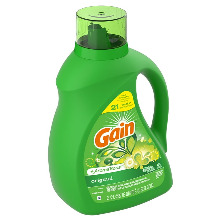Gain Liquid Laundry Detergent Original Scent 64 Loads 92 fl oz