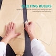 thumbnail image 5 of unbranded  7 Pcs Quilting Supplies Crafting Ruler Cotter Decor Utensil, 5 of 8