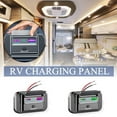 thumbnail image 4 of SPRING Chargeur Rapide de Voiture QC3.0 PD USB-C Prise de Courant Panneau de Charge Rapide pour Véhicule Récréatif Van RV Caravane Vert, 4 of 9