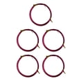 thumbnail image 2 of Vogacara Alambres artesanales Coloridos no fáciles de romper Hilo trenzado Líneas de joyería Diseño exquisito para esculpir polvo profundo Polvo profundo 5piezas, 2 of 6
