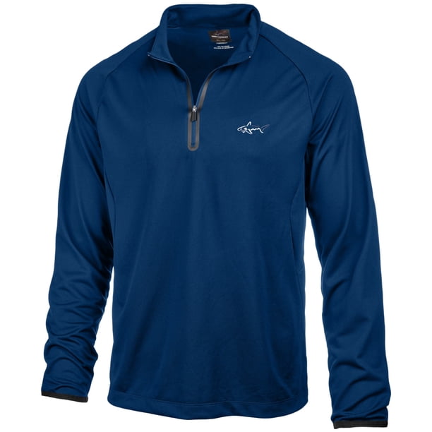 Greg Norman - Polo de rugby para hombre, color azul, grande Greg Norman polo, rugbi