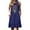 Navy-3, variant on EINCcm Womens Summer Dresses Casual Floral Dresses Loose Fit Midi Dresses Sleeveless Trendy Summer Beach Clothes with Pocket