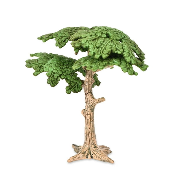 Advancent Miniature Trees Plastic Artificial Plants Large Landscape Ecological Toys and Forest Wild Ornament Simulation Small Decoración del hogar 10cm
