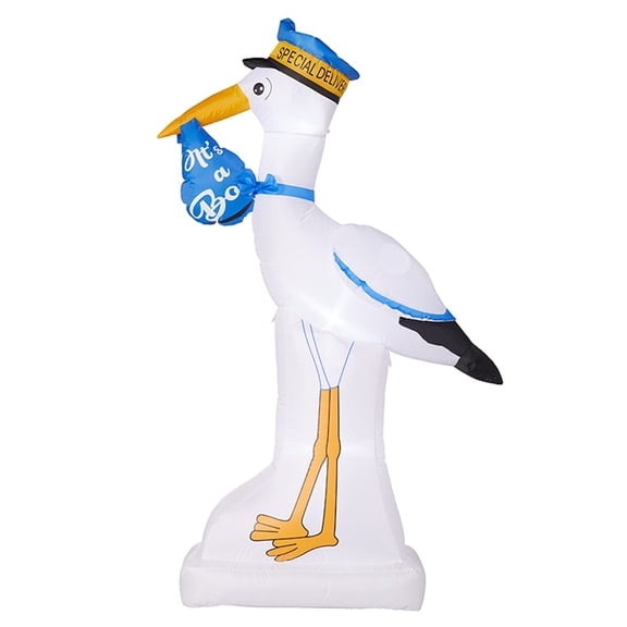 5-Ft. Baby Announcement Inflatables - Boy