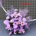 thumbnail image 4 of Lucky Flower 40 in Artificial Purple Arch Flowers, 4 of 5