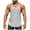 Gray, variant on VgaVtl Sleeveless Mens Tank Tops Racerback Cotton Mens Undershirts Tank Loose Quick Drying Solid Leisure Workout Shirts,Green XXL