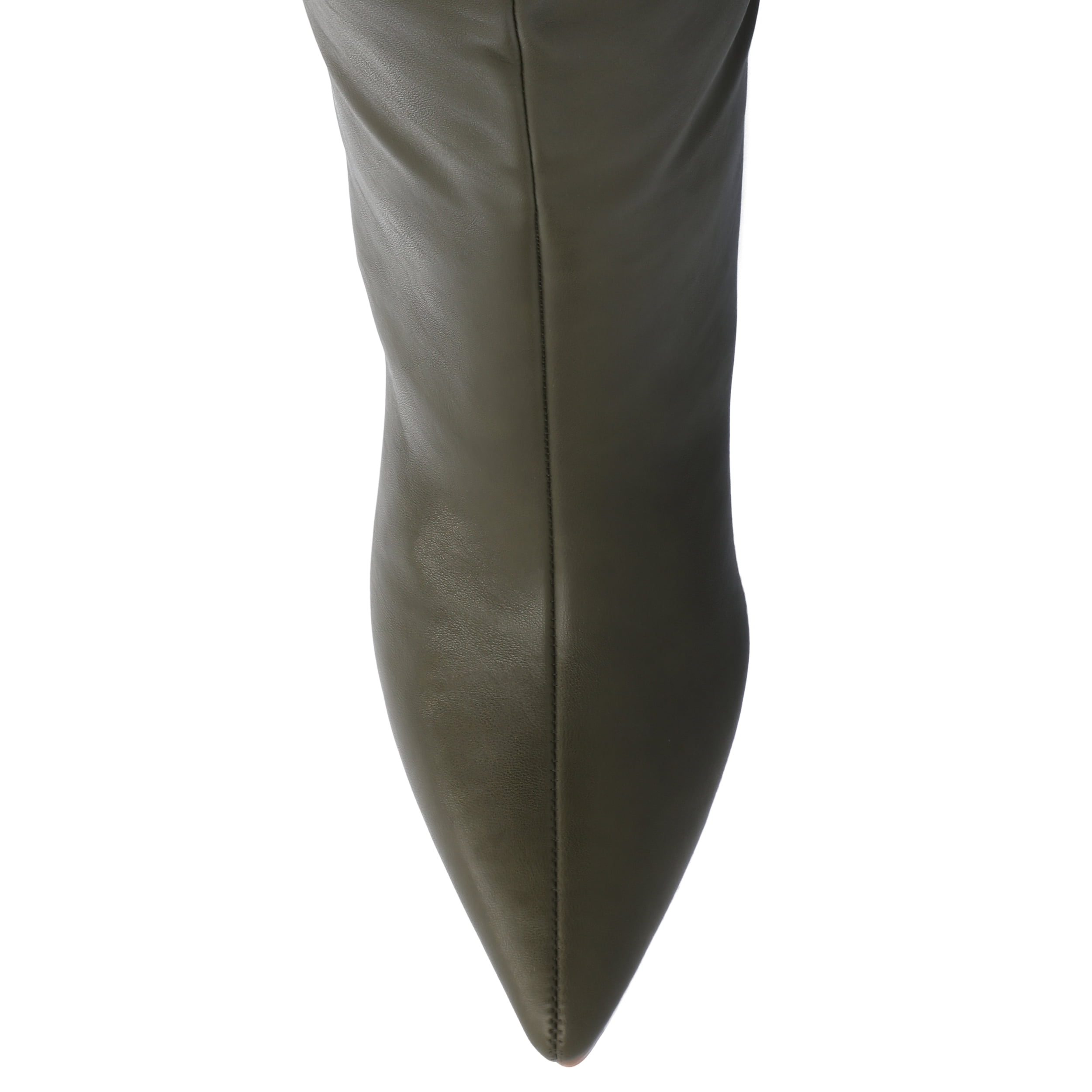 Journee Womens Rehela Tru Comfort Foam Wide Width Wide Calf Pull On Stiletto Heel Boots