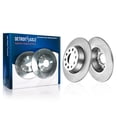 thumbnail image 3 of Detroit Axle - Rear Brake Kit for 2011 2012 2013 Audi A3 Quattro 11.10" inch Disc Brake Rotors Ceramic Brakes Pads with Hardware Replacement, 3 of 7