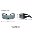 thumbnail image 2 of Lunettes de Soleil Bouclier Futuriste Monobloc Cyclopes 100 % Uv400, 2 of 2