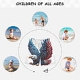 thumbnail image 6 of joogoo Kids Boys Swim Trunks American Eagle-a1 Beach Board Shorts Drawstring Swimsuit Kid Teen M, 6 of 6