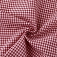 thumbnail image 4 of COM1950s Cotton Gingham Apron,30X28 Inch Breathable Bib,Lightweight for Cooking & Gardening, 4 of 7