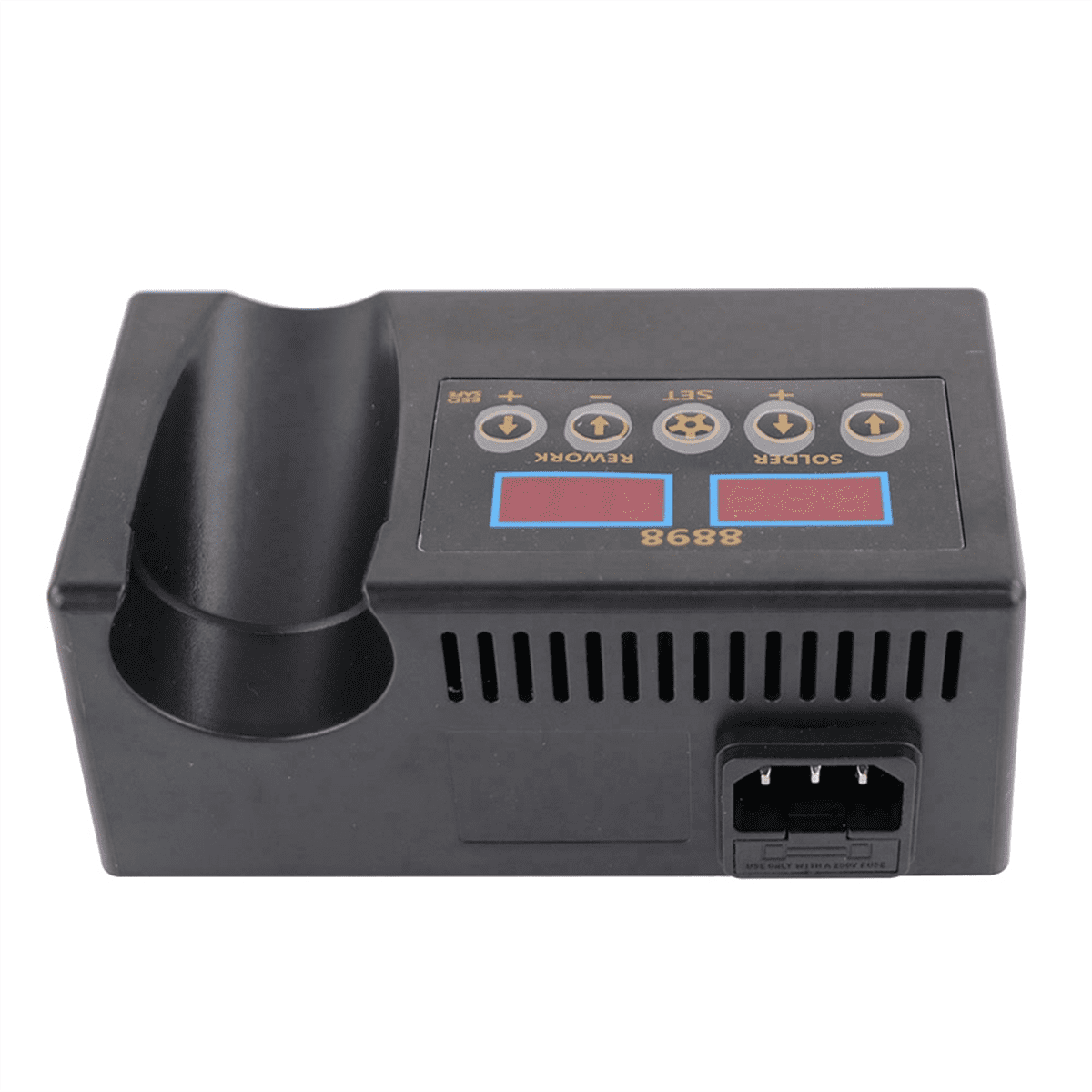 Soldering Iron Hot Air 2-In-1 BGA Rework Solder Station Desoldering Repair for Cell-Phone PCB IC Welding Tools US Plug