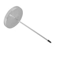 thumbnail image 3 of 1 Pack Receipt Holder Spike, Restaurant Ticket Spike, Stainless Steel Bill Fork Check Spindle Memo Holder Spike Stick with Solid Base, 3 of 5