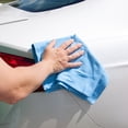 thumbnail image 4 of Arkwright Home Huck Weave Reusable Cotton Cleaning Cloths, Blue, Pack of 50, 4 of 5