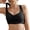 Z01-Black, variant on Seamless Breathable Shaping Corrective Support Bra, Posture Corrector with Front Closure, Full Coverage Seamless Push-Up Back Support Bra