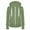 No Pockets Green, variant on Hoodies for Women Solid Color Hooded Sweatshirt Solid Zip-Up Jacket Long Sleeve Tops Plus Size Winter Warm Fleece Hoodies Jackets Coat Sweater No Pockets Gray L