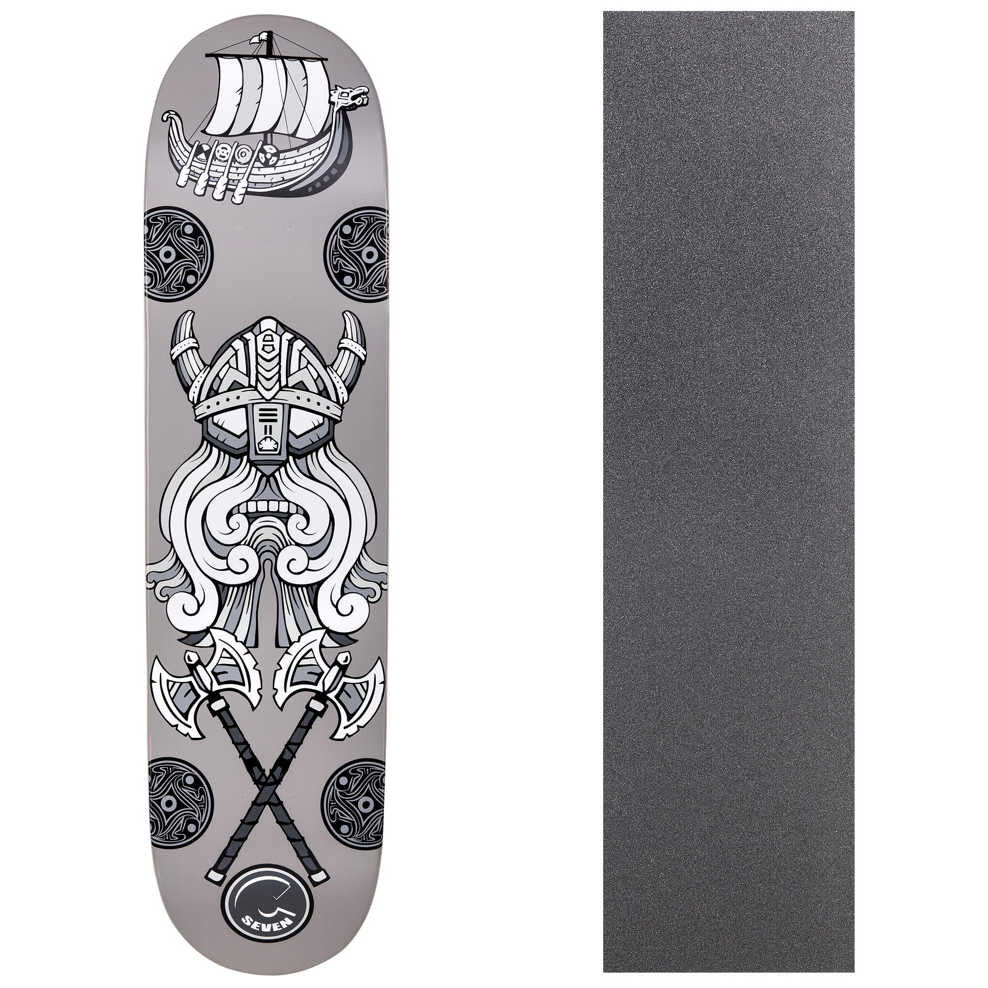 Cal 7 Graphic Skateboard Deck With Grip Tape Canadian Maple 8.0