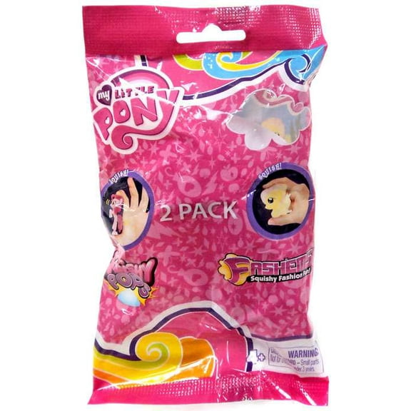My Little Pony Fash'Ems / Squishy Pops Mystery Pack 2-Pack
