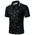 thumbnail image 2 of Mens Short Sleeve Polo Shirts No Pocket Men's Short Sleeve Polo Shirt, 2 of 9