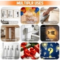 thumbnail image 6 of CCOCC Double Sided Tape Heavy Duty,1.18"X 120"Clear Double Sided Mounting Tape,Removable and No Residue for Indoor and Outdoor Use,Picture Frames and Home Decor,10 Feet, 6 of 7