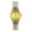 Women's style 2, variant on men's Ultra Thin Easy Reader Watch with Elastic Strap Golden/Silver Tone Stretch Band Watches