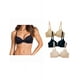 thumbnail image 1 of Paquete de 3 Brasieres doble PUSH UP Tatys Fashion con 3 Diferentes Colores Aumenta Hasta 2 Tallas, 1 of 2